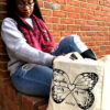 Canvas Bag: If A Caterpillar Can Fly, Why Can't I?™ - Image 2
