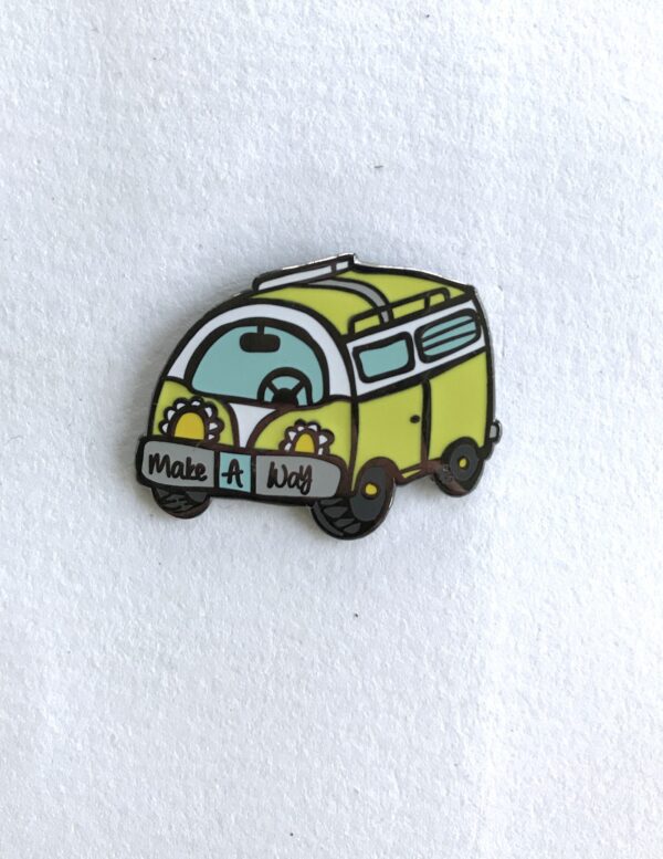 The Make A Way Bus Pin