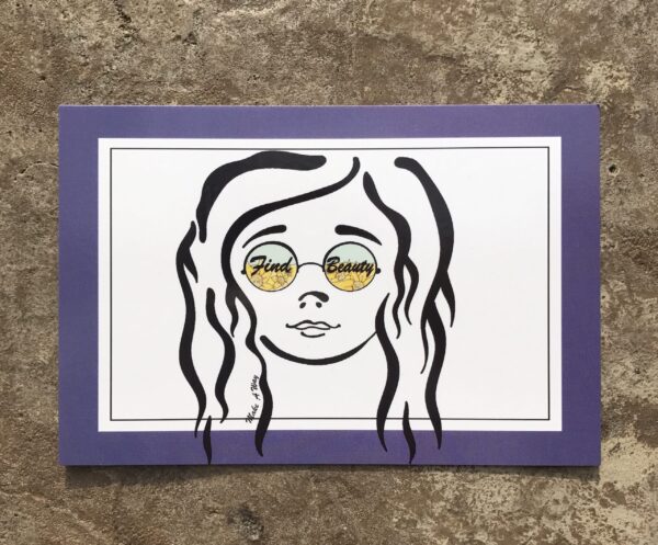 Find Beauty Post Card