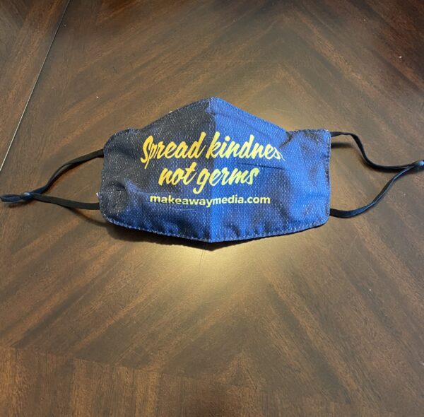 Adult Mask "Spread Kindness Not Germs"